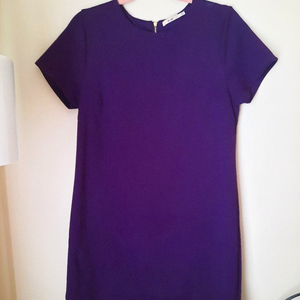 Mi Ami Purple Shift Dress